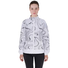 Abstract T- Shirt Vea I I T- Shirt Women s High Neck Windbreaker by maxcute