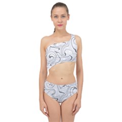 Abstract T- Shirt Vea I I T- Shirt Spliced Up Two Piece Swimsuit by maxcute