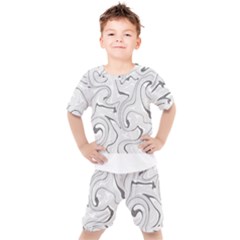 Abstract T- Shirt Vea I I T- Shirt Kids  Tee And Shorts Set by maxcute