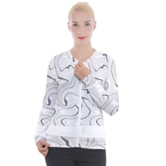 Abstract T- Shirt Vea I I T- Shirt Casual Zip Up Jacket by maxcute