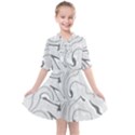 Abstract T- Shirt Vea I I T- Shirt Kids  All Frills Chiffon Dress View1