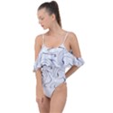 Abstract T- Shirt Vea I I T- Shirt Drape Piece Swimsuit View1