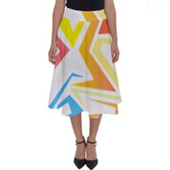 African Patterns T- Shirt Africa Is My Dna T- Shirt Perfect Length Midi Skirt by maxcute