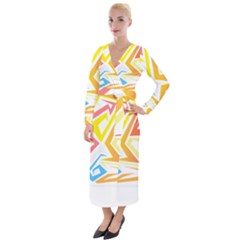 African Patterns T- Shirt Africa Is My Dna T- Shirt Velvet Maxi Wrap Dress by maxcute