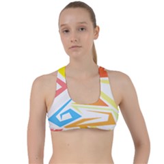 African Patterns T- Shirt Africa Is My Dna T- Shirt Criss Cross Racerback Sports Bra by maxcute