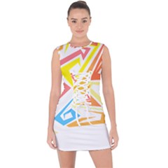 African Patterns T- Shirt Africa Is My Dna T- Shirt Lace Up Front Bodycon Dress by maxcute