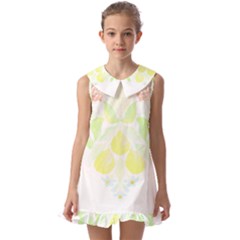 Aromatherapy T- Shirt Aromatherapy T- Shirt Kids  Pilgrim Collar Ruffle Hem Dress