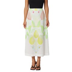 Aromatherapy T- Shirt Aromatherapy T- Shirt Classic Midi Chiffon Skirt