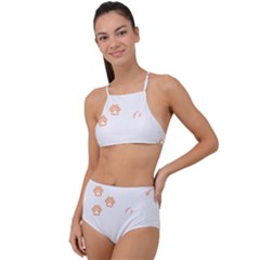 Australian Shepherd T- Shirt Australian Shepherd Dog Pattern T- Shirt High Waist Tankini Set by maxcute