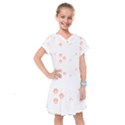 Australian Shepherd T- Shirt Australian Shepherd Dog Pattern T- Shirt Kids  Drop Waist Dress View1