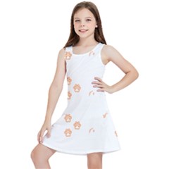 Australian Shepherd T- Shirt Australian Shepherd Dog Pattern T- Shirt Kids  Lightweight Sleeveless Dress by maxcute