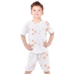 Australian Shepherd T- Shirt Australian Shepherd Dog Pattern T- Shirt Kids  Tee And Shorts Set by maxcute