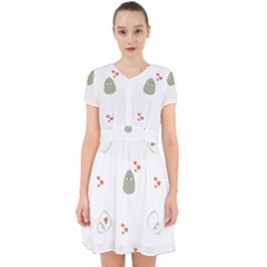 Avocado T- Shirtavocado Pattern T- Shirt Adorable In Chiffon Dress by maxcute