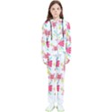 Batik T- Shirt Batik Flower Pattern 7 Kids  Tracksuit View1