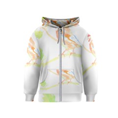 Bird Lover T- Shirtbird T- Shirt (12) Kids  Zipper Hoodie