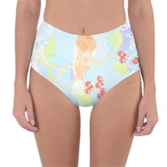 Bird Lover T- Shirtbird T- Shirt (13) Reversible High-waist Bikini Bottoms by maxcute