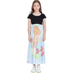 Bird Lover T- Shirtbird T- Shirt (13) Kids  Flared Maxi Skirt by maxcute