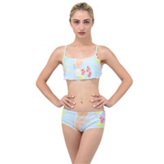 Bird Lover T- Shirtbird T- Shirt (13) Layered Top Bikini Set by maxcute