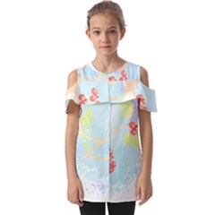 Bird Lover T- Shirtbird T- Shirt (13) Fold Over Open Sleeve Top