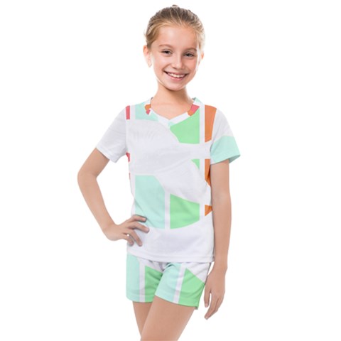 Bird Lover T- Shirtbird T- Shirt (14) Kids  Mesh Tee And Shorts Set by maxcute