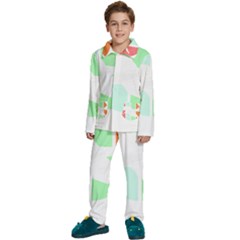 Bird Lover T- Shirtbird T- Shirt (14) Kids  Long Sleeve Velvet Pajamas Set by maxcute