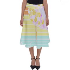 Bird Lover T- Shirtbird T- Shirt (16) Perfect Length Midi Skirt by maxcute