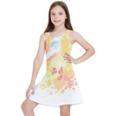 Bird Lover T- Shirtbird T- Shirt (17) Kids  Lightweight Sleeveless Dress by maxcute