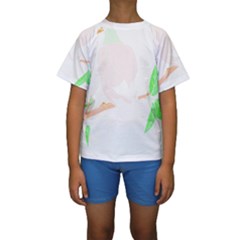 Bird Lover T- Shirtbird T- Shirt (19) Kids  Short Sleeve Swimwear by maxcute