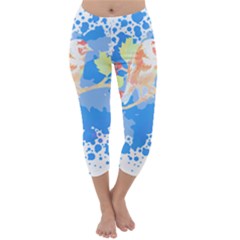 Bird Lover T- Shirtbird T- Shirt (2) Capri Winter Leggings  by maxcute