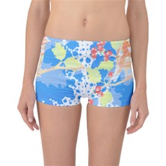 Bird Lover T- Shirtbird T- Shirt (2) Reversible Boyleg Bikini Bottoms