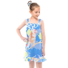 Bird Lover T- Shirtbird T- Shirt (2) Kids  Overall Dress by maxcute