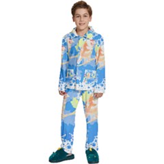 Bird Lover T- Shirtbird T- Shirt (2) Kids  Long Sleeve Velvet Pajamas Set by maxcute