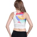 Bird Lover T- Shirtbird T- Shirt (21) Racer Back Crop Top View2