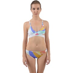 Bird Lover T- Shirtbird T- Shirt (21) Wrap Around Bikini Set by maxcute