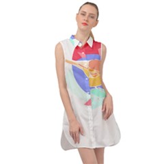 Bird Lover T- Shirtbird T- Shirt (21) Sleeveless Shirt Dress