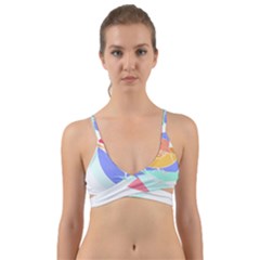 Bird Lover T- Shirtbird T- Shirt (21) Wrap Around Bikini Top by maxcute