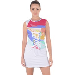 Bird Lover T- Shirtbird T- Shirt (21) Lace Up Front Bodycon Dress by maxcute