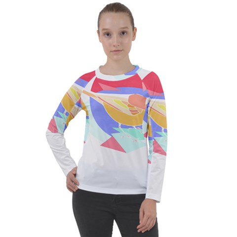 Bird Lover T- Shirtbird T- Shirt (21) Women s Long Sleeve Raglan Tee by maxcute