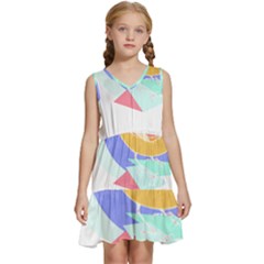 Bird Lover T- Shirtbird T- Shirt (21) Kids  Sleeveless Tiered Mini Dress by maxcute