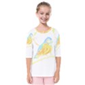 Bird Lover T- Shirtbird T- Shirt (22) Kids  Quarter Sleeve Raglan Tee View1