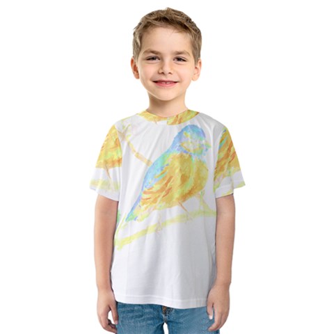 Bird Lover T- Shirtbird T- Shirt (22) Kids  Sport Mesh Tee by maxcute