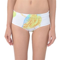 Bird Lover T- Shirtbird T- Shirt (22) Mid-waist Bikini Bottoms by maxcute