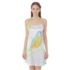 Bird Lover T- Shirtbird T- Shirt (22) Satin Night Slip by maxcute