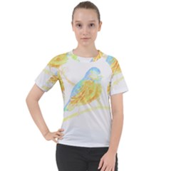 Bird Lover T- Shirtbird T- Shirt (22) Women s Sport Raglan Tee