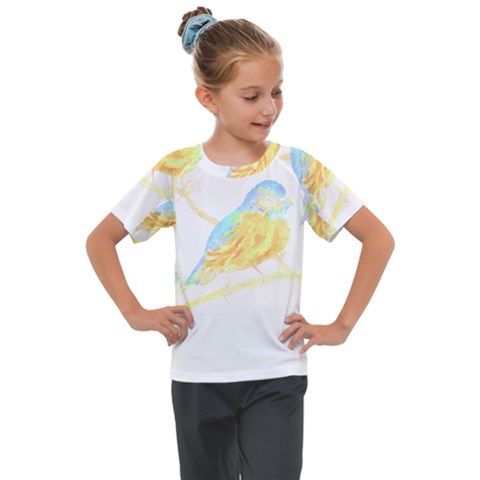 Bird Lover T- Shirtbird T- Shirt (22) Kids  Mesh Piece Tee by maxcute