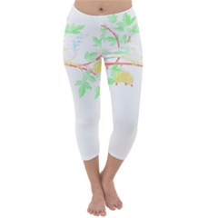 Bird Lover T- Shirtbird T- Shirt (23) Capri Winter Leggings  by maxcute