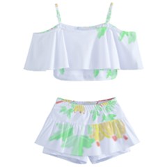 Bird Lover T- Shirtbird T- Shirt (23) Kids  Off Shoulder Skirt Bikini by maxcute