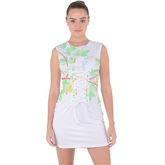 Bird Lover T- Shirtbird T- Shirt (23) Lace Up Front Bodycon Dress by maxcute