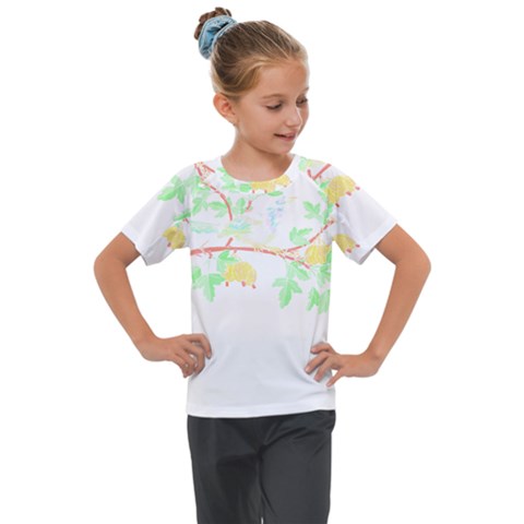 Bird Lover T- Shirtbird T- Shirt (23) Kids  Mesh Piece Tee by maxcute