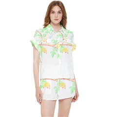 Bird Lover T- Shirtbird T- Shirt (23) Chiffon Lounge Set by maxcute